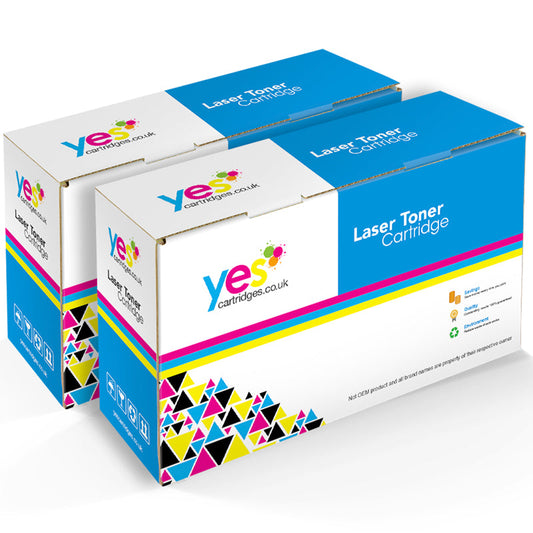 Compatible Brother TN3480 High Yield Toner Cartridge Dual Pack